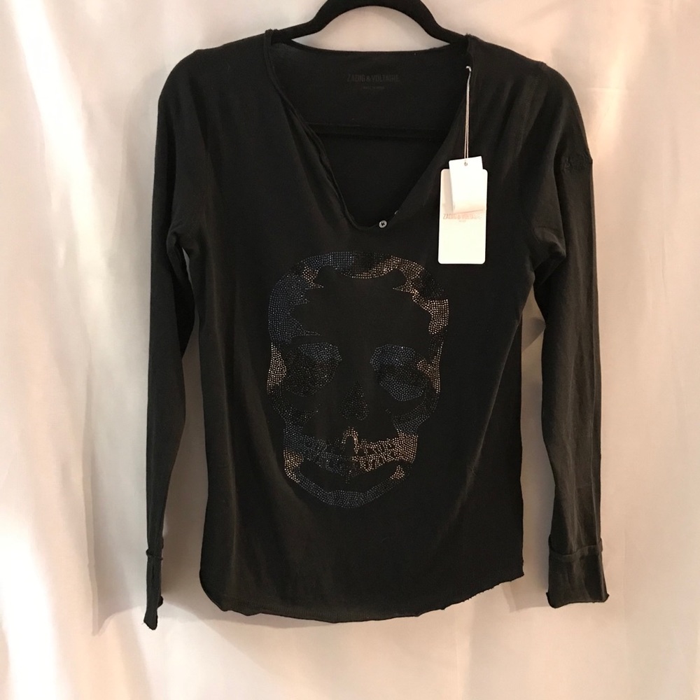 Zadig & Voltaire Long Sleeve Tee